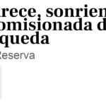 Aparece, sonriente, la comisionada de Búsqueda