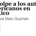 El golpe a los autos americanos en México